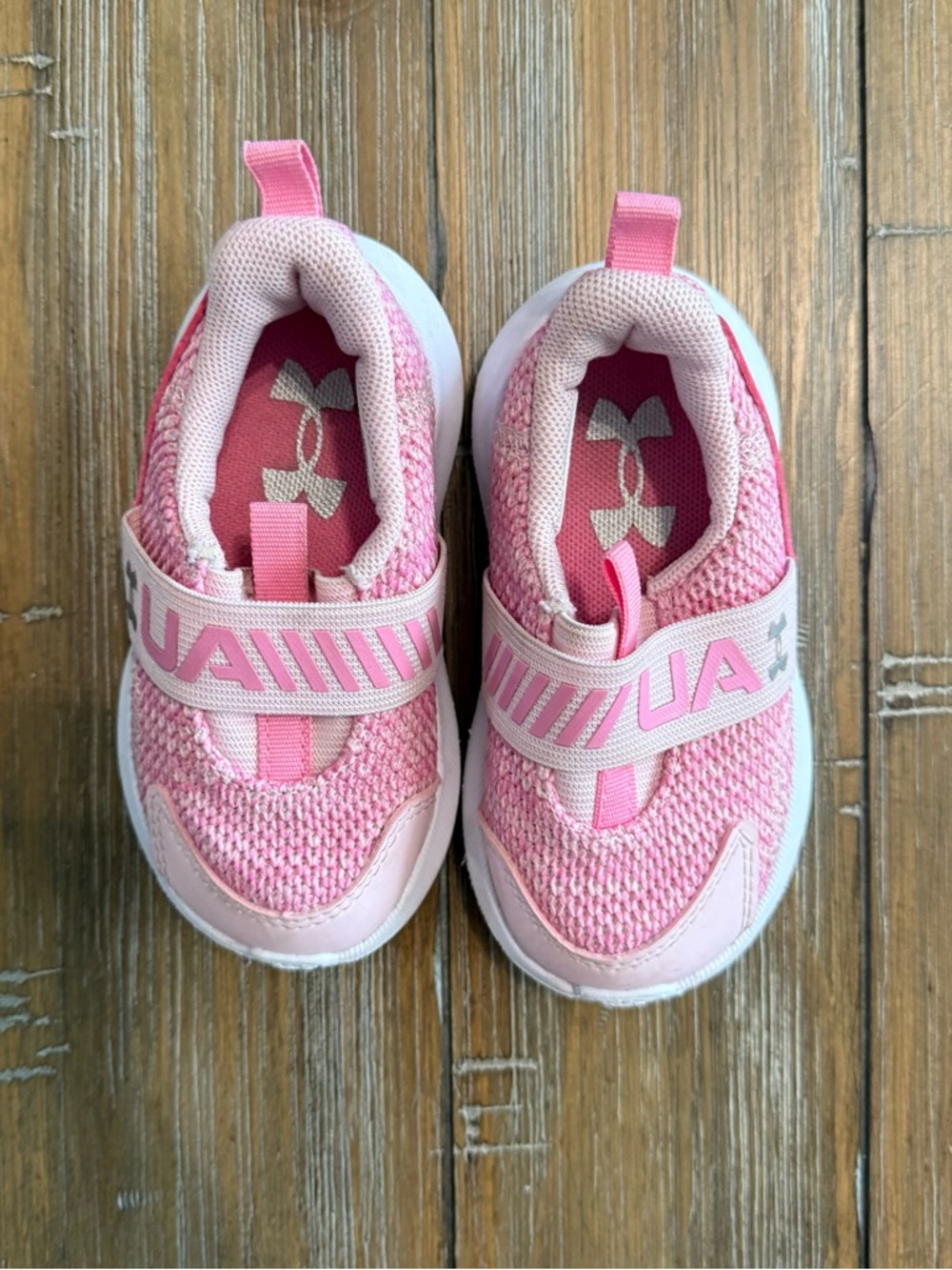 Girls under armour sneakers